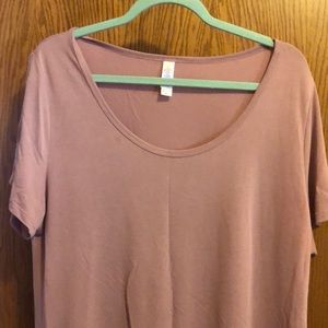 Lularoe Dusty Mauve Perfect T XL